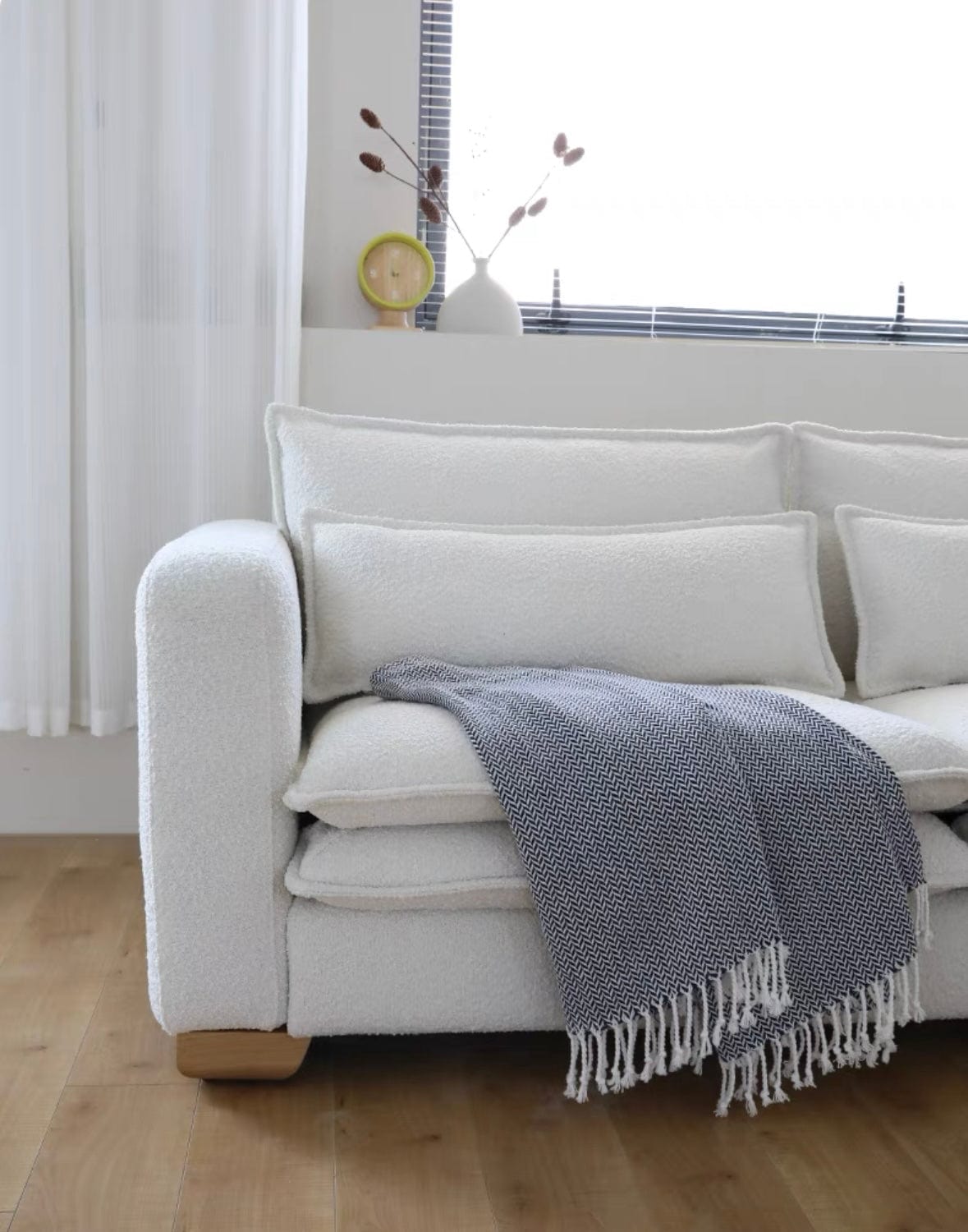 Home Atelier Copy of Rae Boucle Foldable Sofa Bed