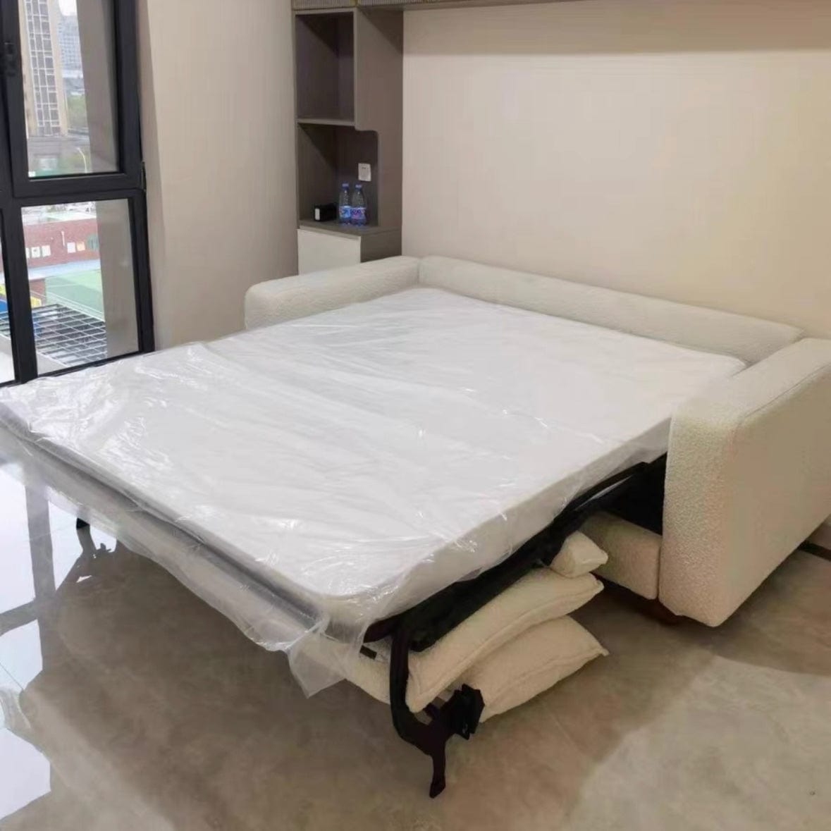 Home Atelier Copy of Rae Boucle Foldable Sofa Bed