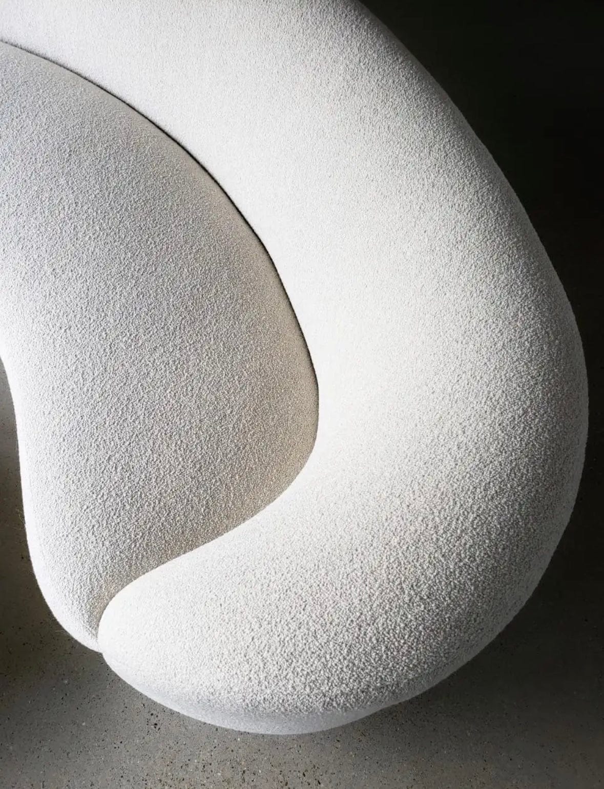 Home Atelier Corine Boucle Curve Sofa