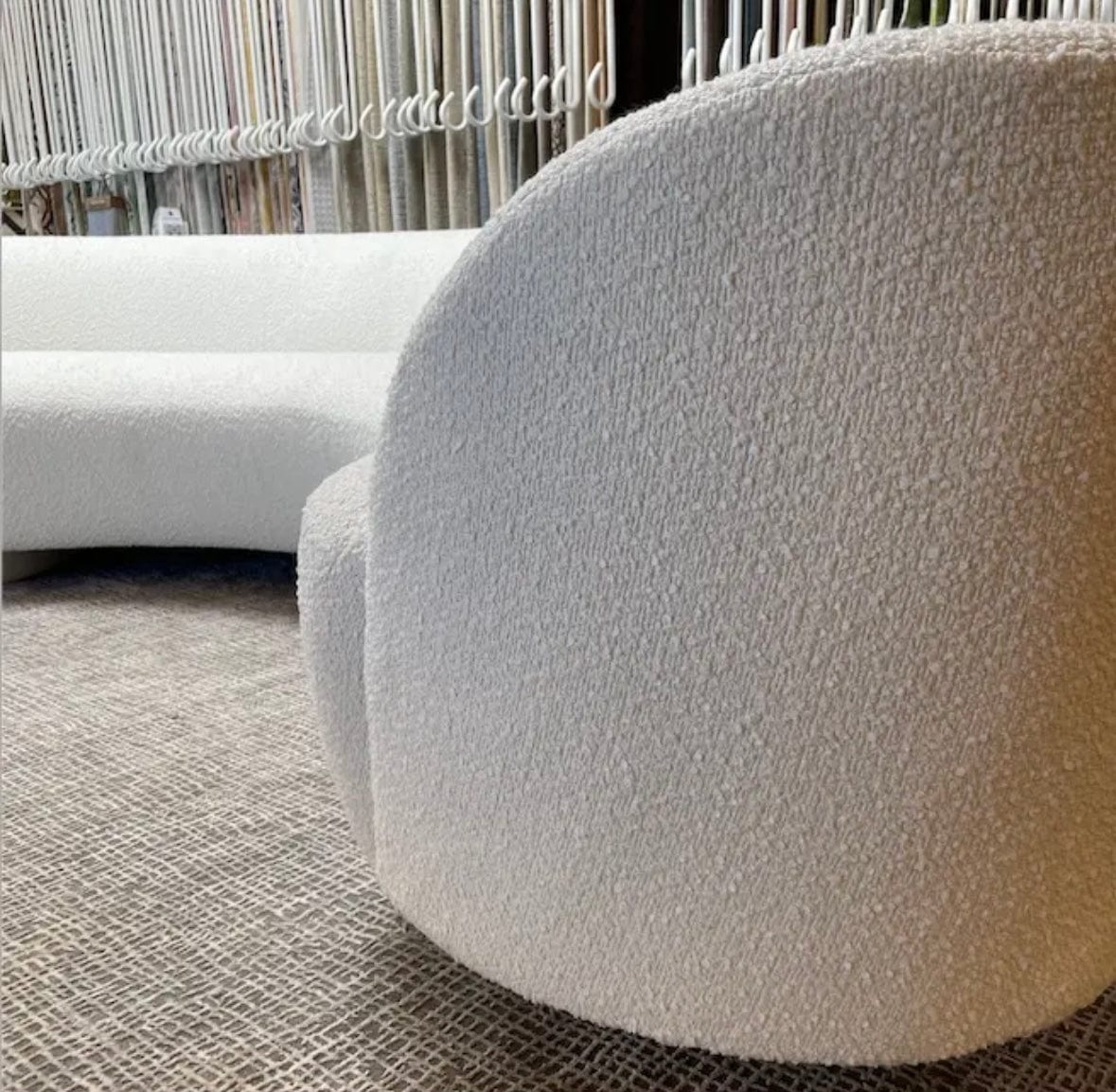 Home Atelier Corine Boucle Curve Sofa