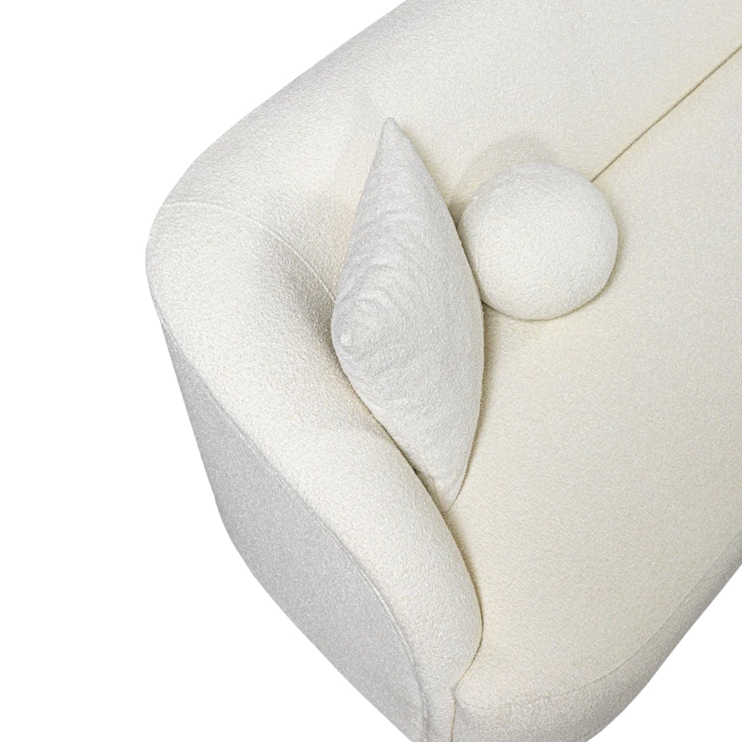 Home Atelier Coven Performance Boucle Curve Sofa