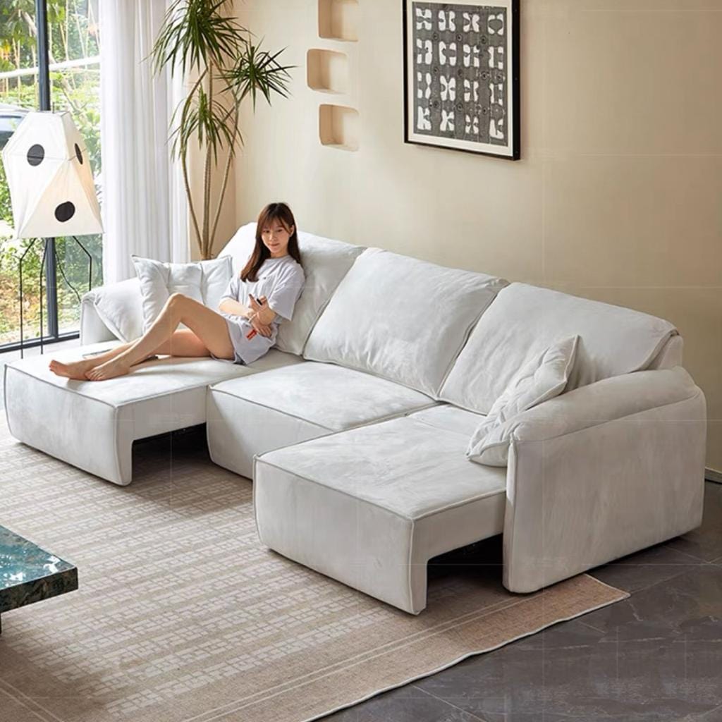 Home Atelier Crystal Scratch Resistant Electric Sofa Bed