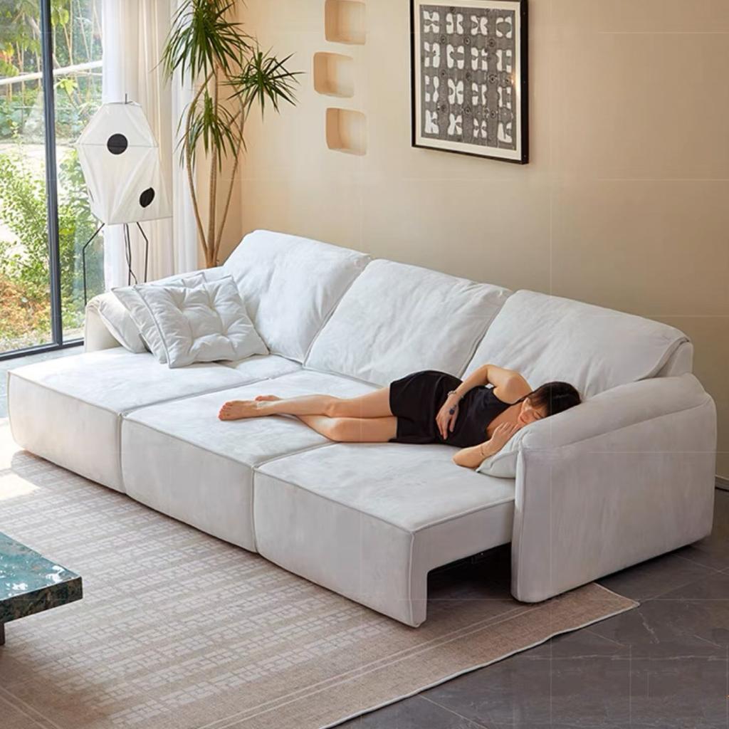 Home Atelier Crystal Scratch Resistant Electric Sofa Bed