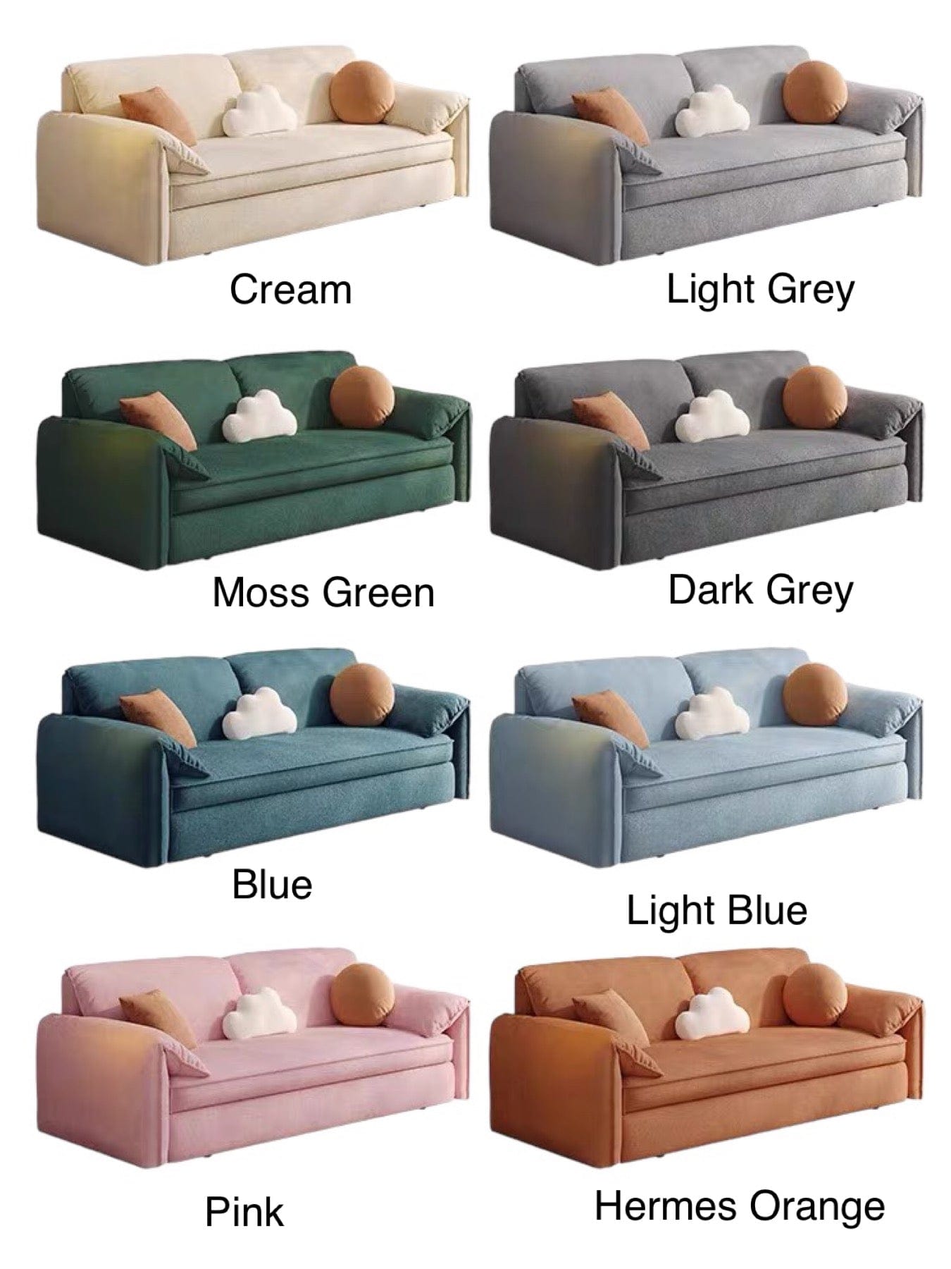 Home Atelier Dan Scratch Resistant Sofa Bed