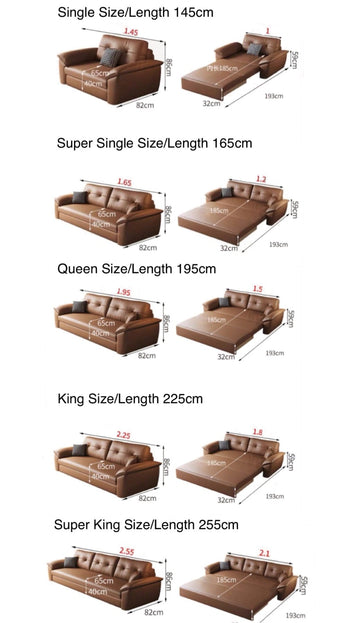 Home Atelier Danny Pull-out Scratch Resistant Sofa Bed
