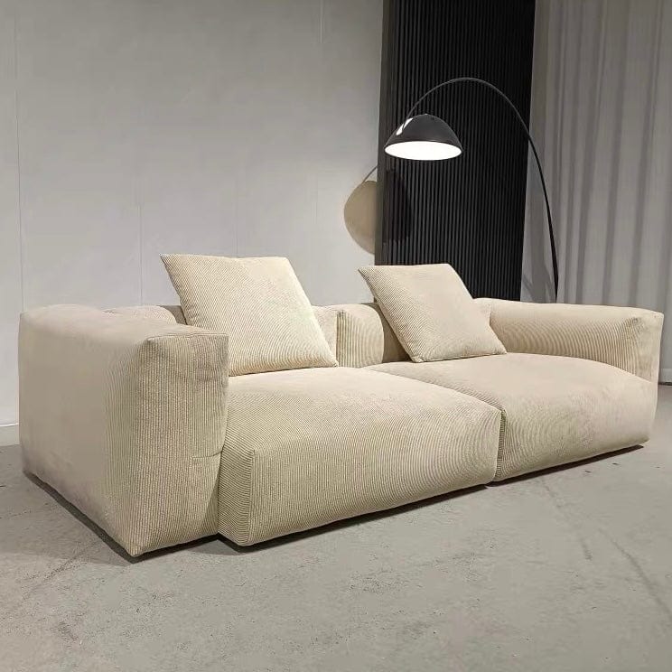 Home Atelier Dante Corduroy Sectional Sofa