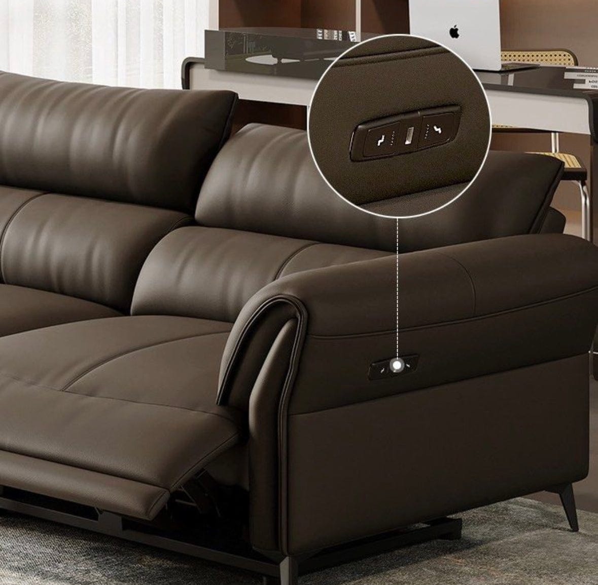 Home Atelier Darius Recliner Sofa