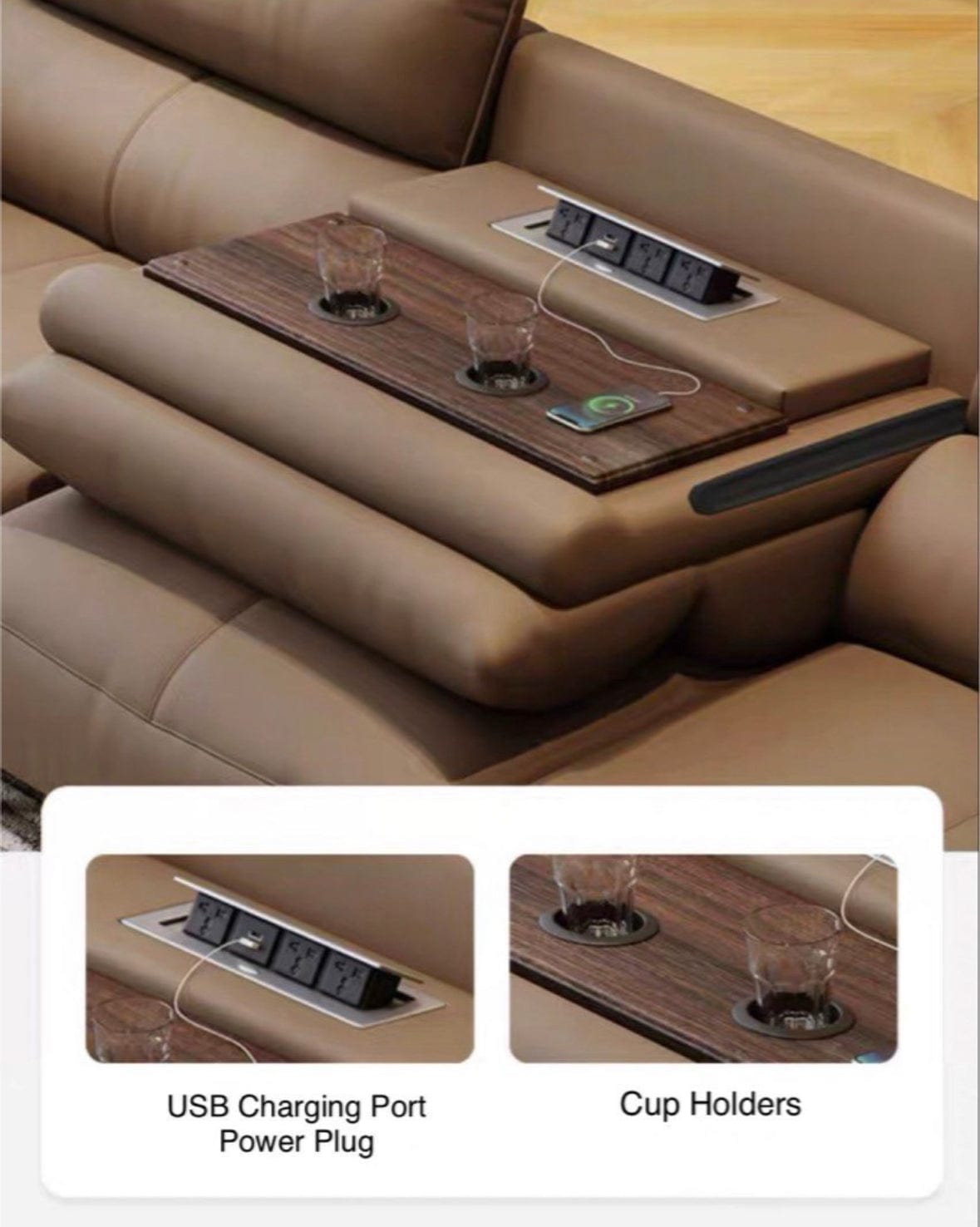 Home Atelier Darius Recliner Sofa