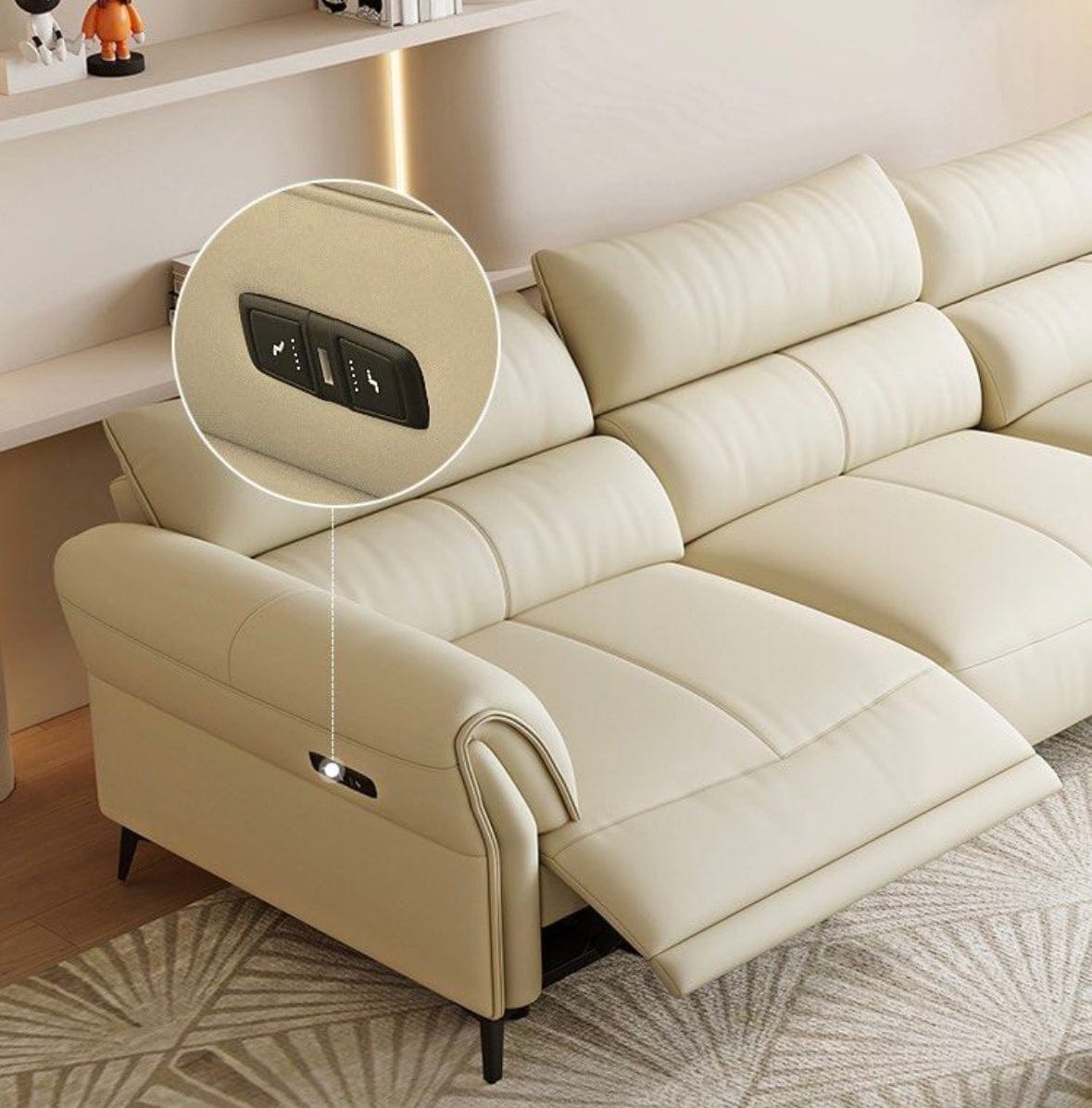 Home Atelier Darius Recliner Sofa