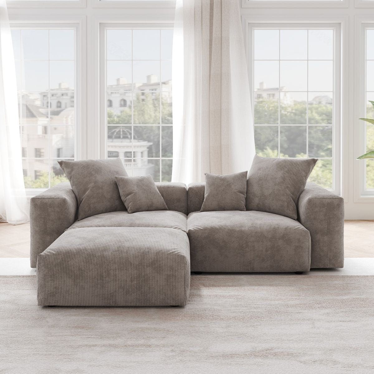 Home Atelier Daryl Corduroy Sofa