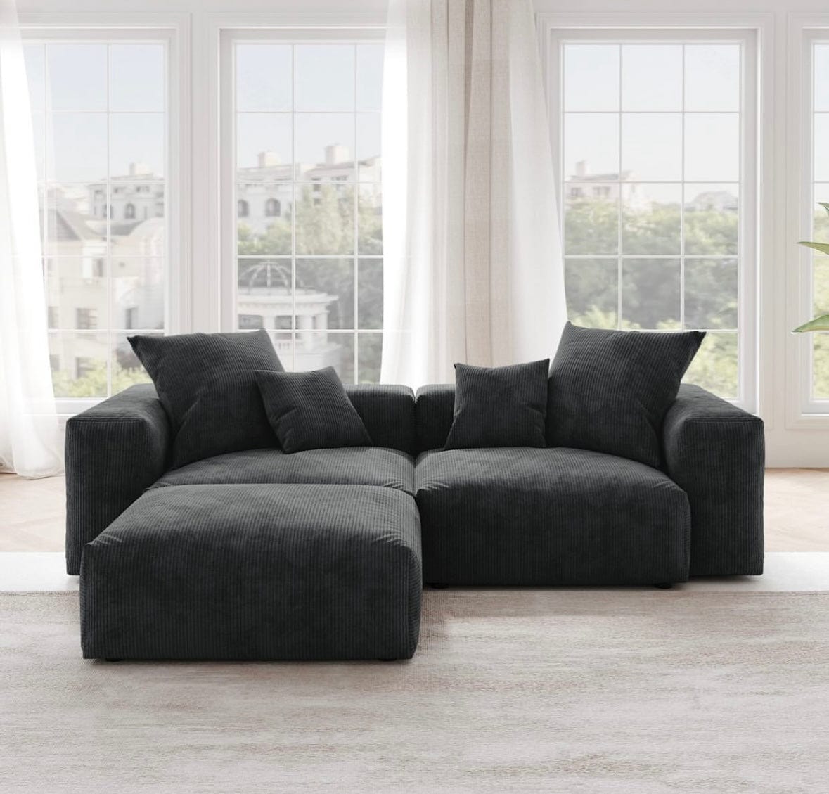 Home Atelier Daryl Corduroy Sofa