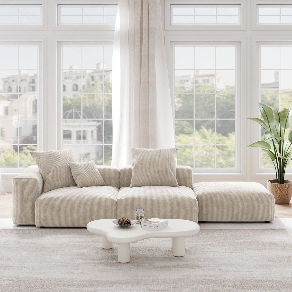 Home Atelier Daryl Corduroy Sofa
