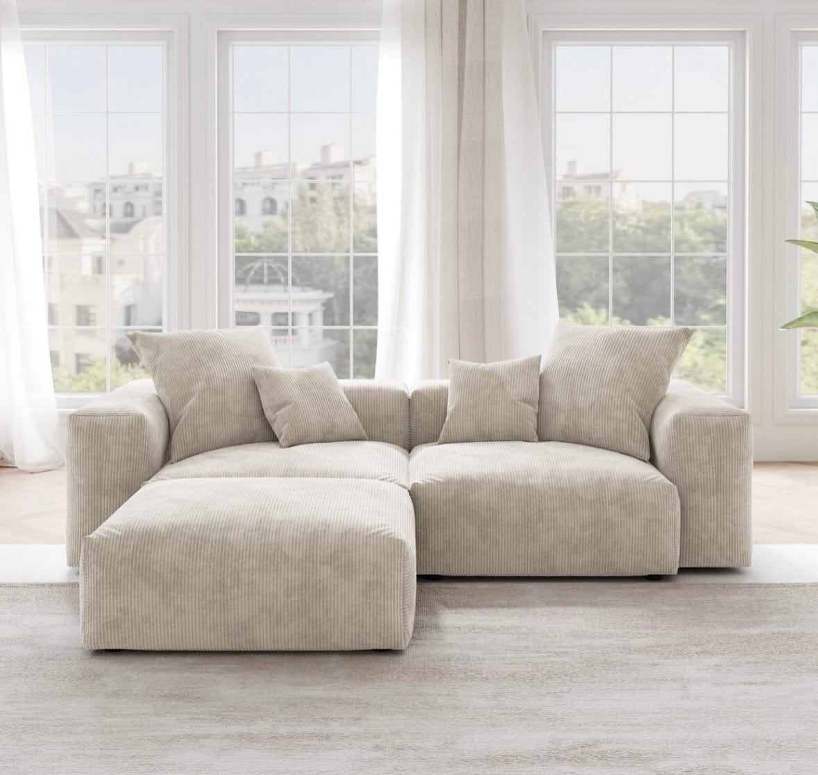 Home Atelier Daryl Corduroy Sofa