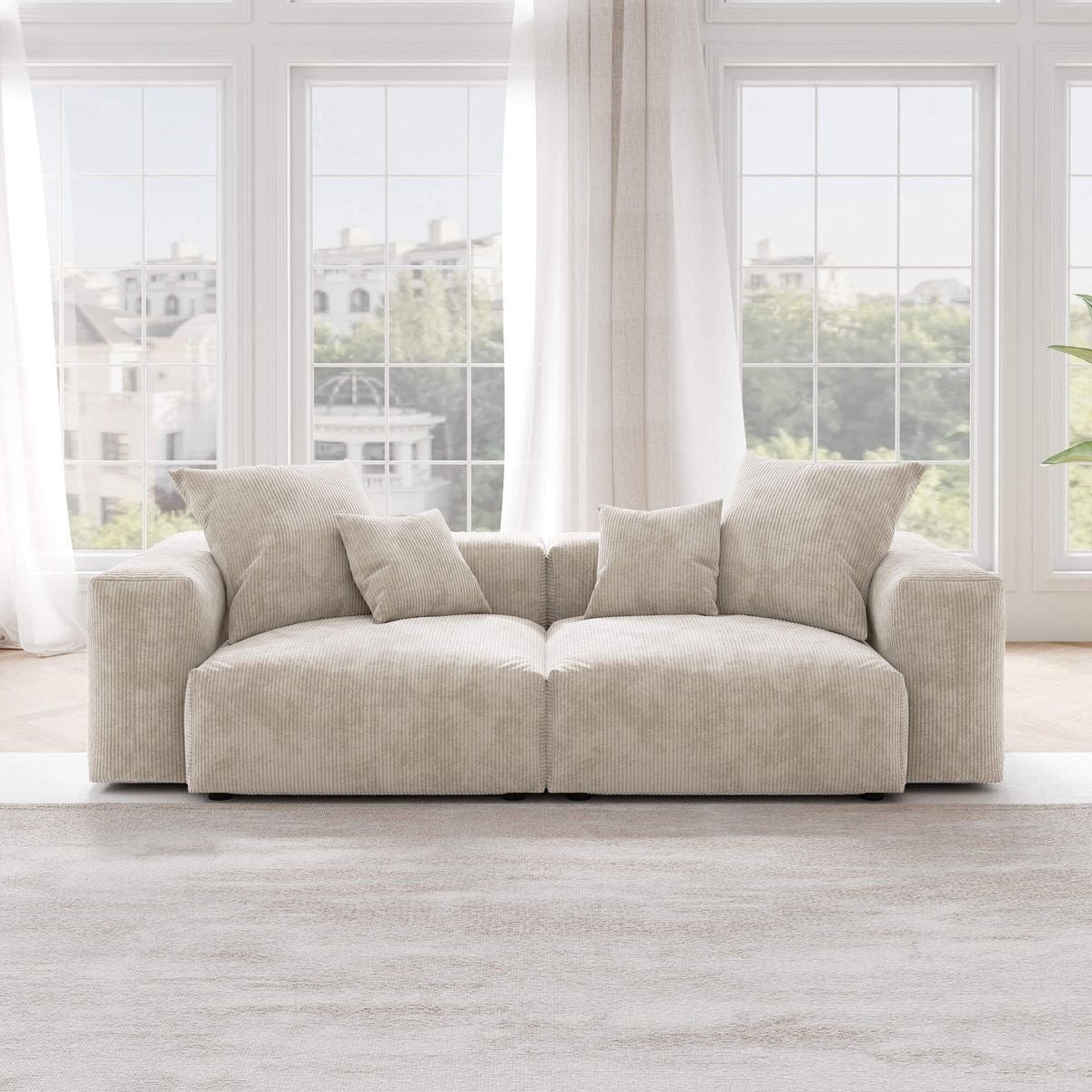 Home Atelier Daryl Corduroy Sofa
