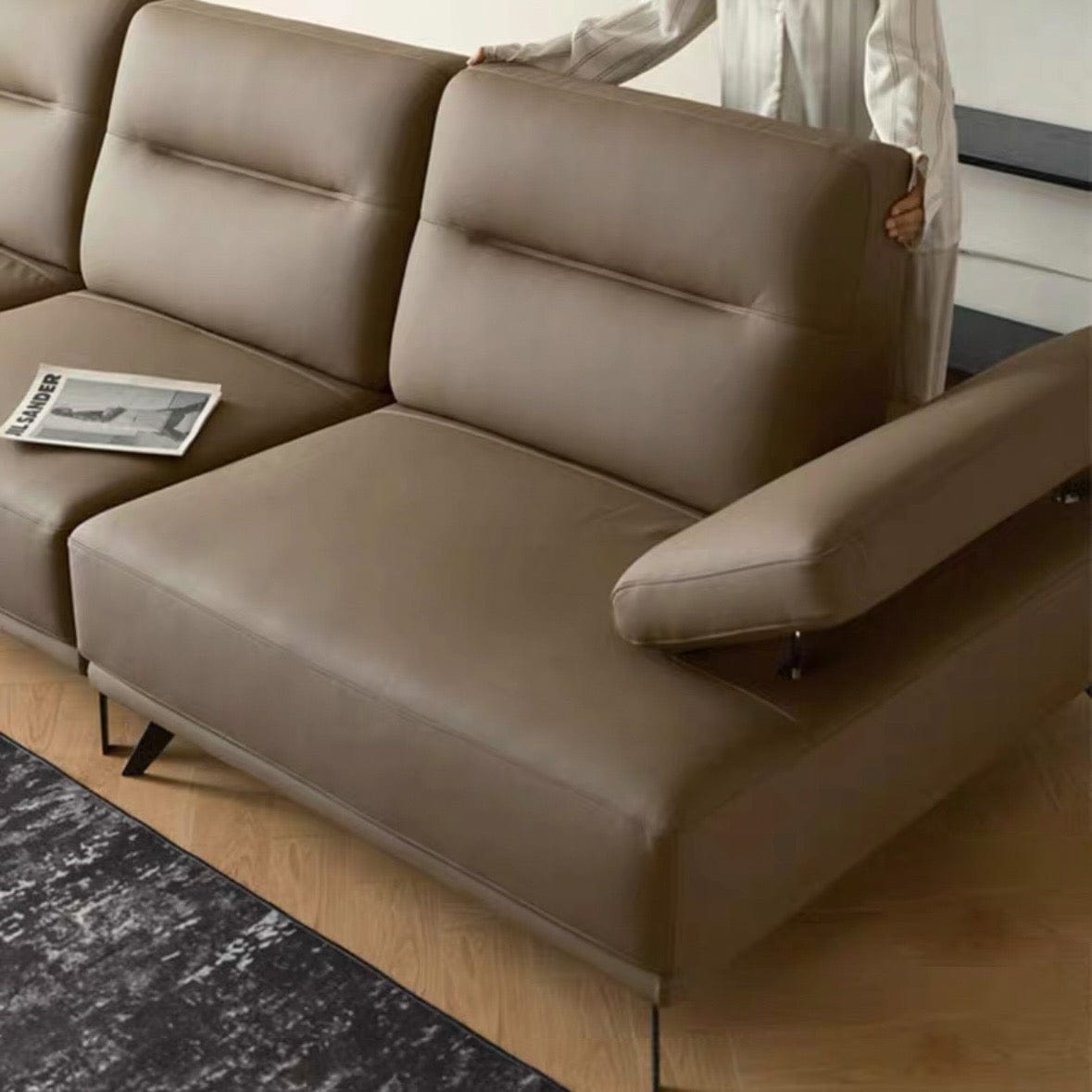 Home Atelier Dave Sectional Slider Sofa