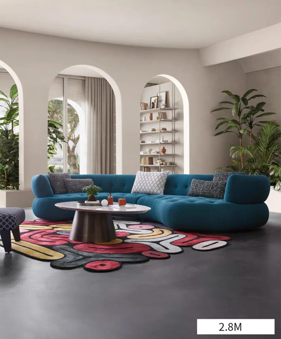 Home Atelier Dawson Performance Boucle Curve Sofa