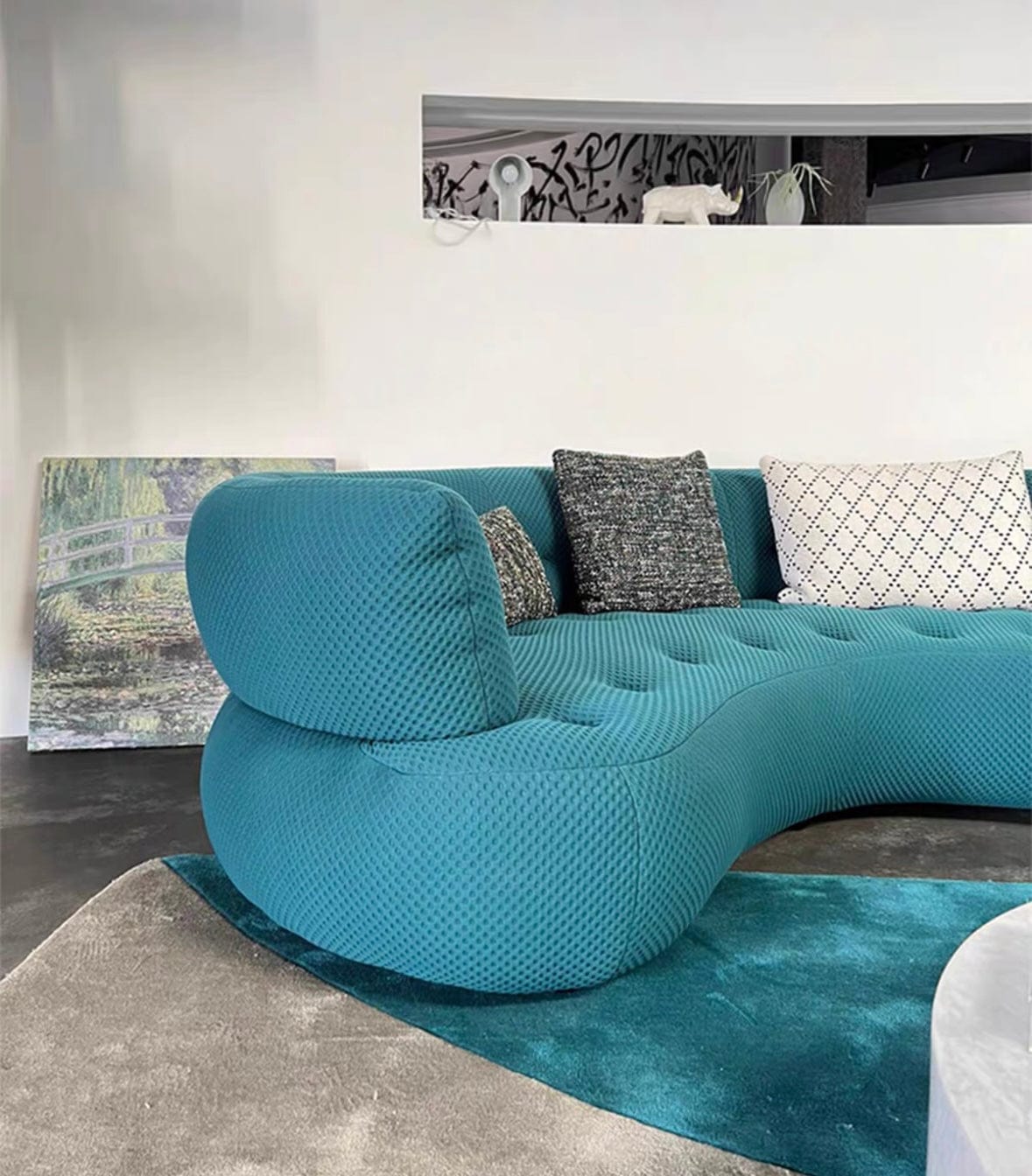 Home Atelier Dawson Performance Boucle Curve Sofa