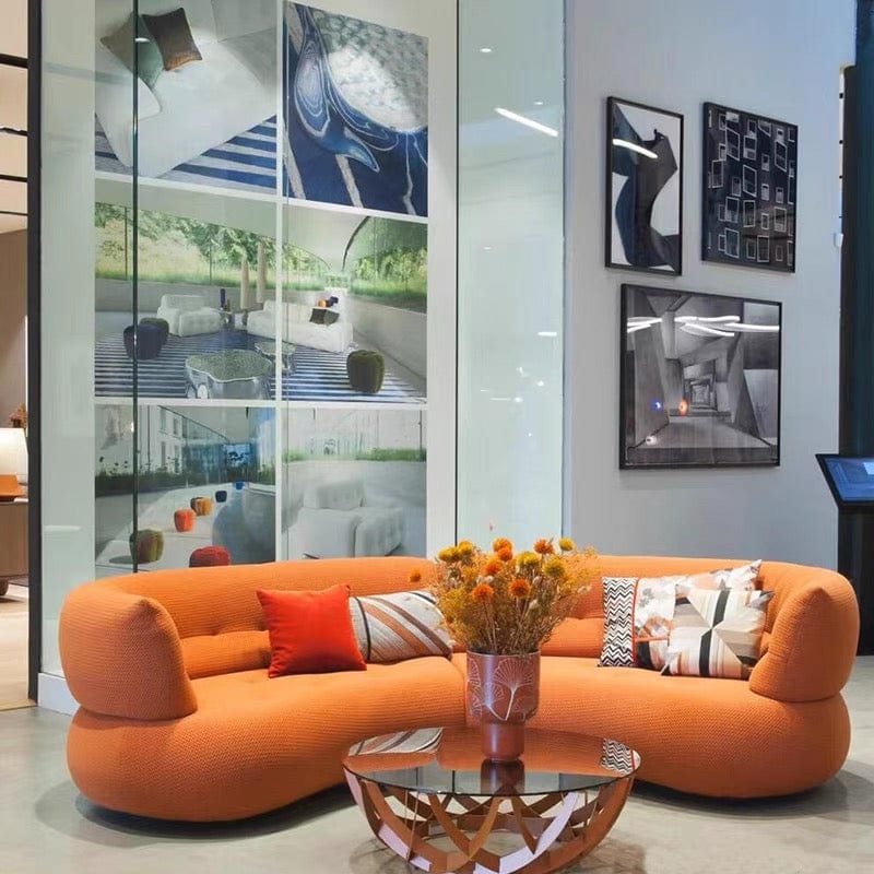 Home Atelier Dawson Performance Boucle Curve Sofa