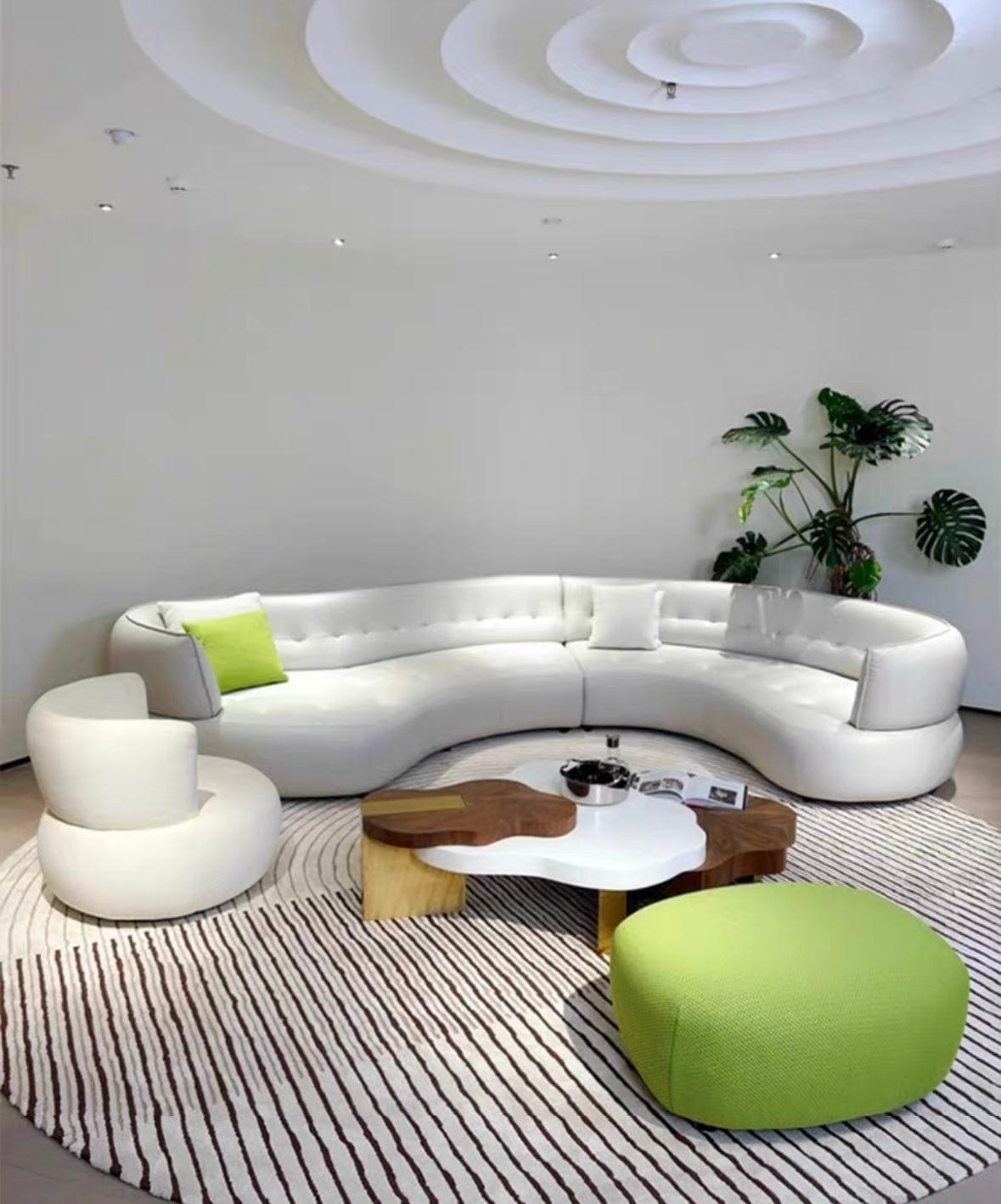 Home Atelier Dawson Performance Boucle Curve Sofa