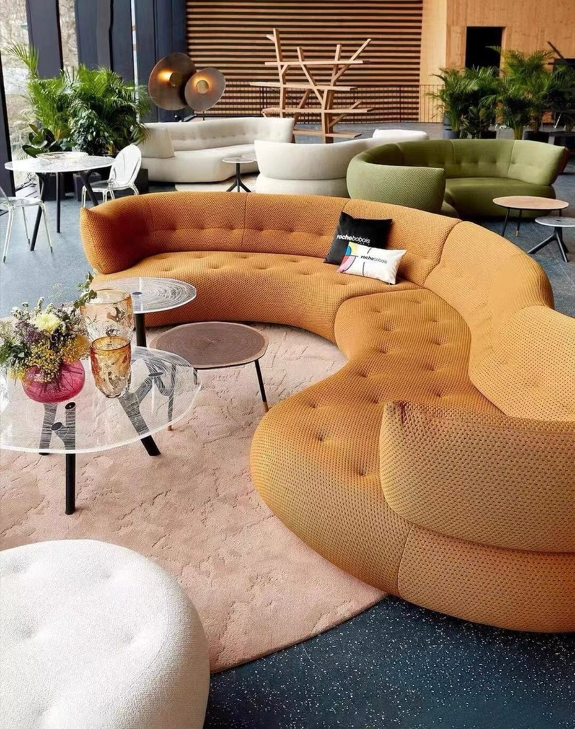 Home Atelier Dawson Performance Boucle Curve Sofa