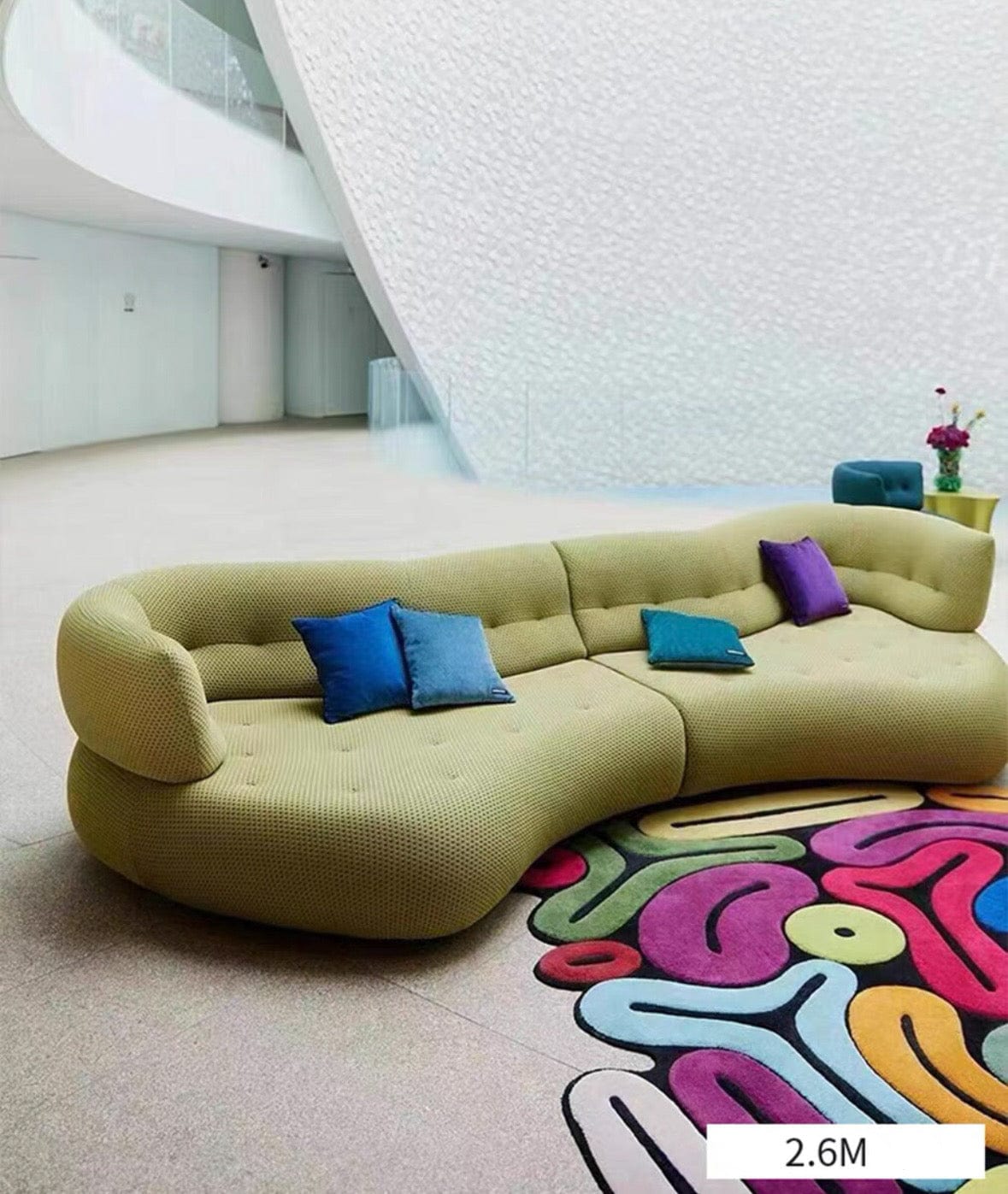 Home Atelier Dawson Performance Boucle Curve Sofa