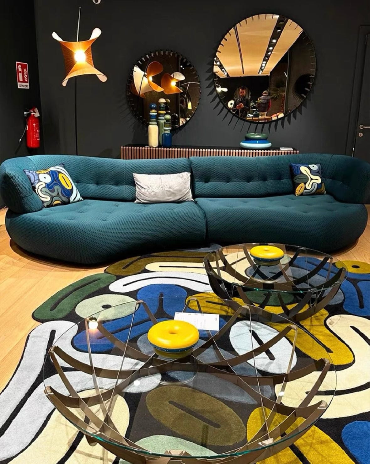 Home Atelier Dawson Performance Boucle Curve Sofa