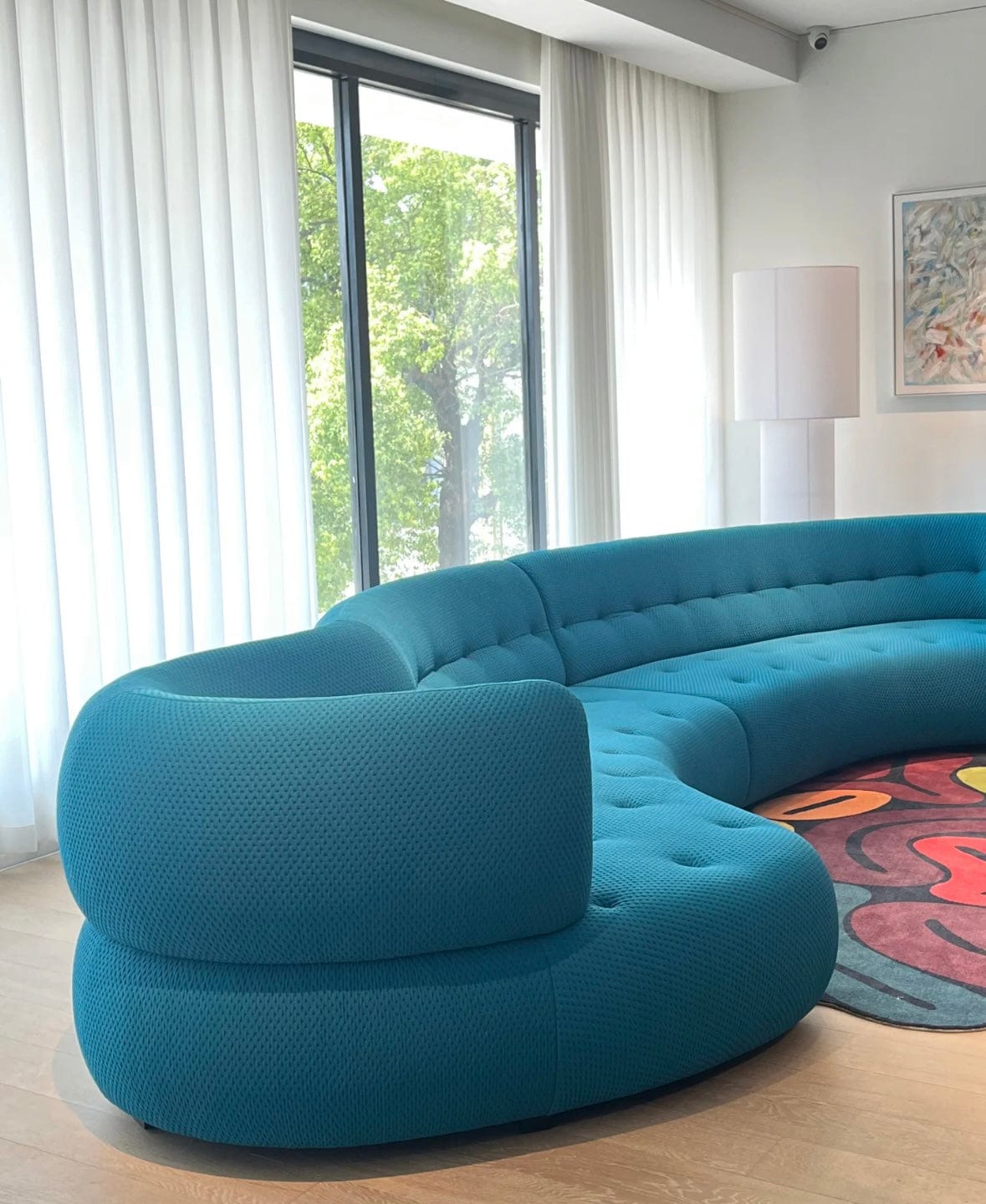 Home Atelier Dawson Scratch Resistant Designer Curve Sofa