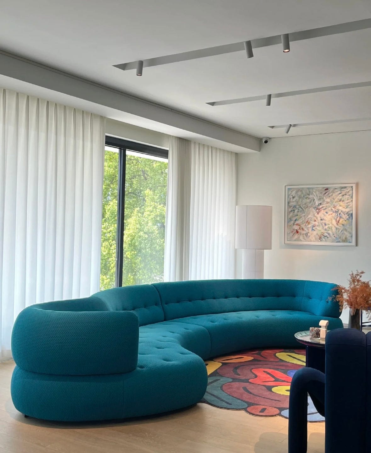 Home Atelier Dawson Scratch Resistant Designer Curve Sofa