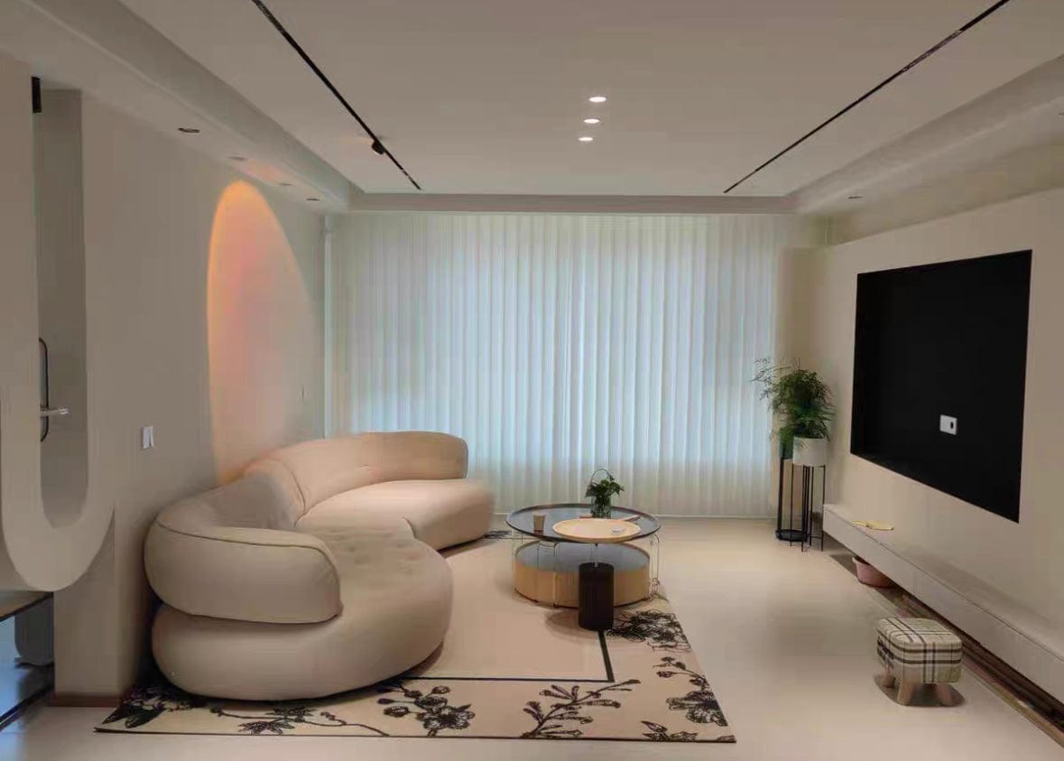 Home Atelier Dawson Scratch Resistant Designer Curve Sofa