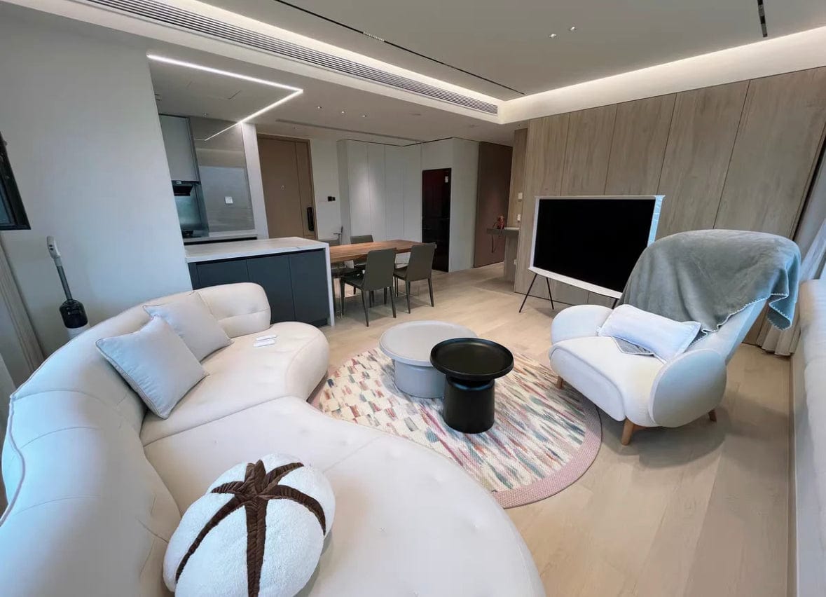 Home Atelier Dawson Scratch Resistant Designer Curve Sofa