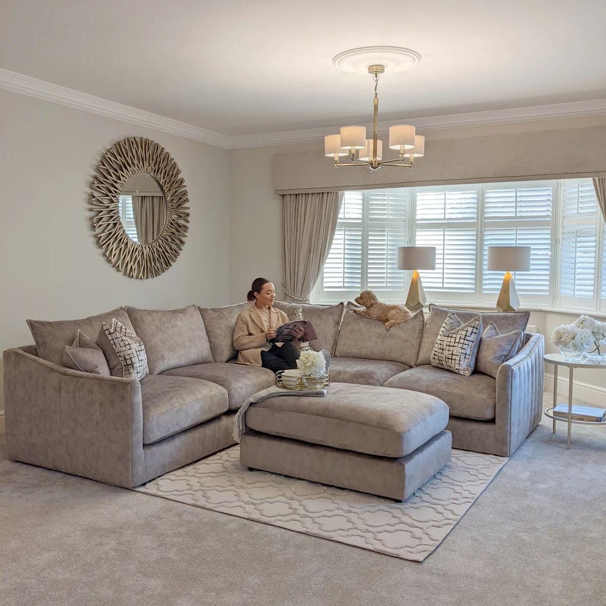 Home Atelier Deborah Sectional Sofa