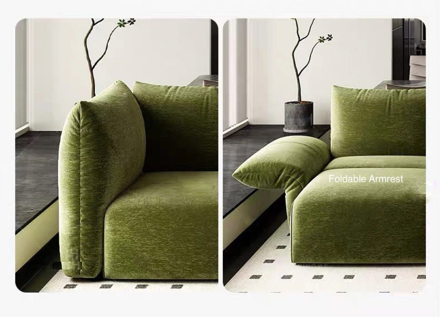 Home Atelier Denise Scratch Resistant Electric Sofa Bed