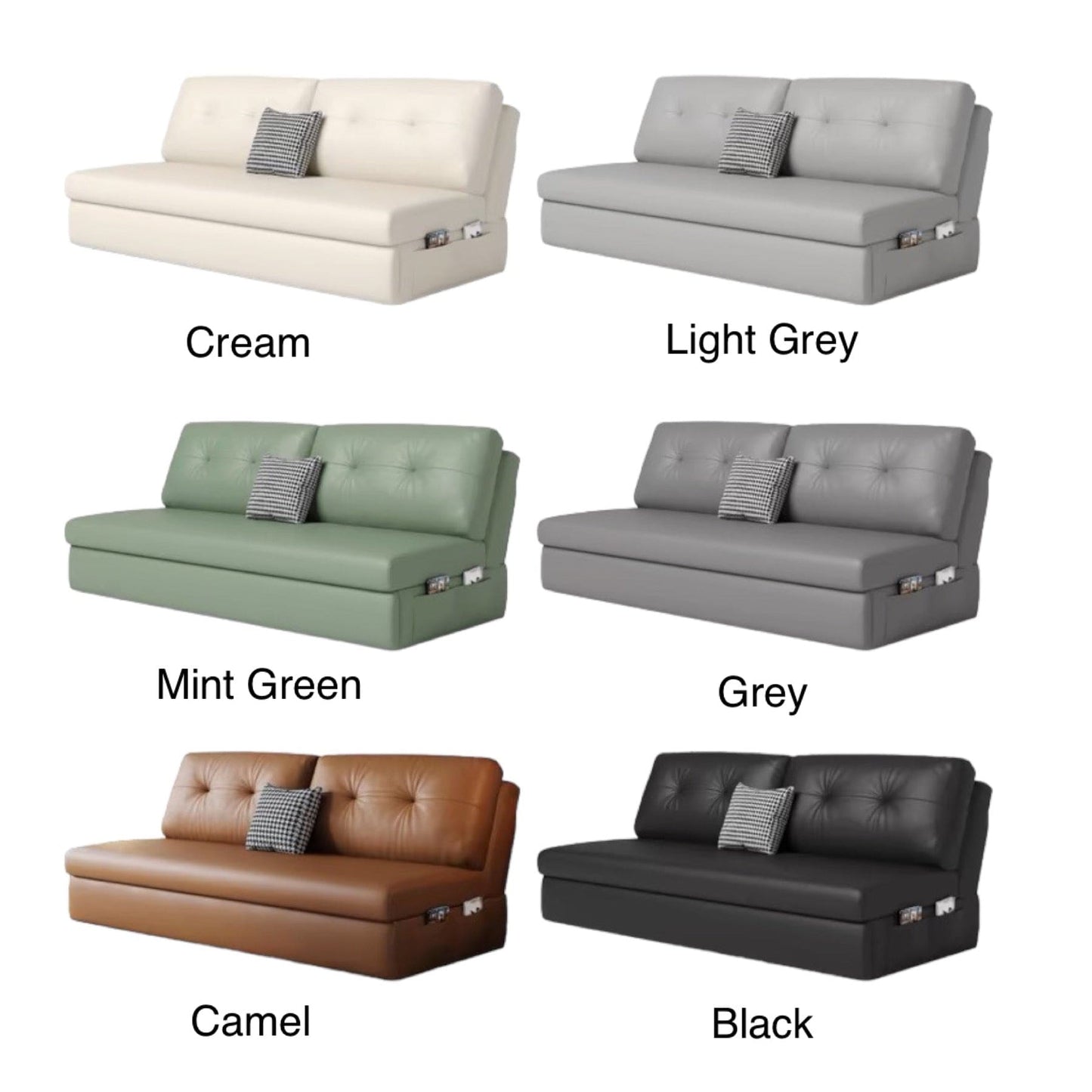 Home Atelier Denise Scratch Resistant Storage Sofa Bed