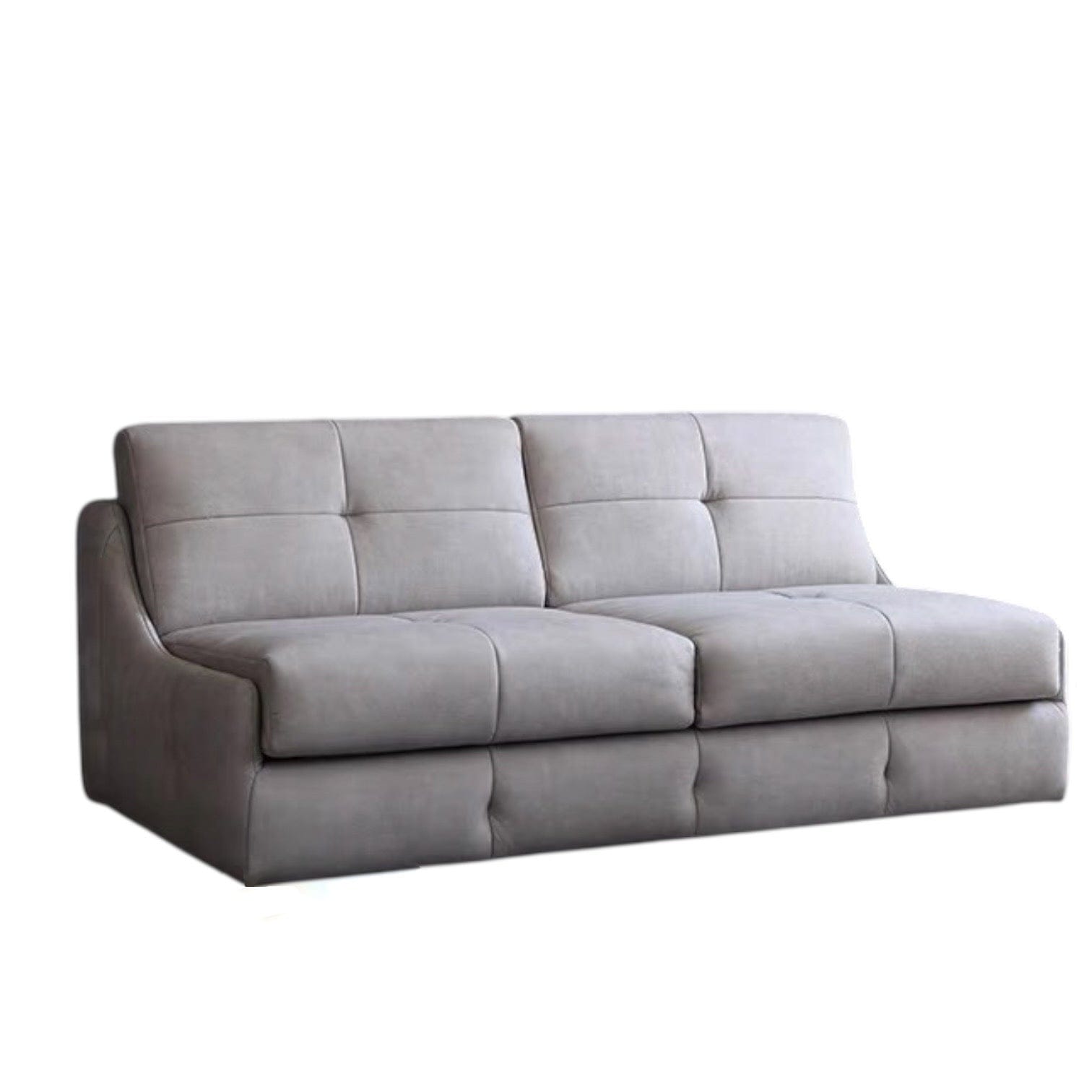 Home Atelier Denna Scratch Resistant Leather-Aire Foldable Sofa Bed with Mattress