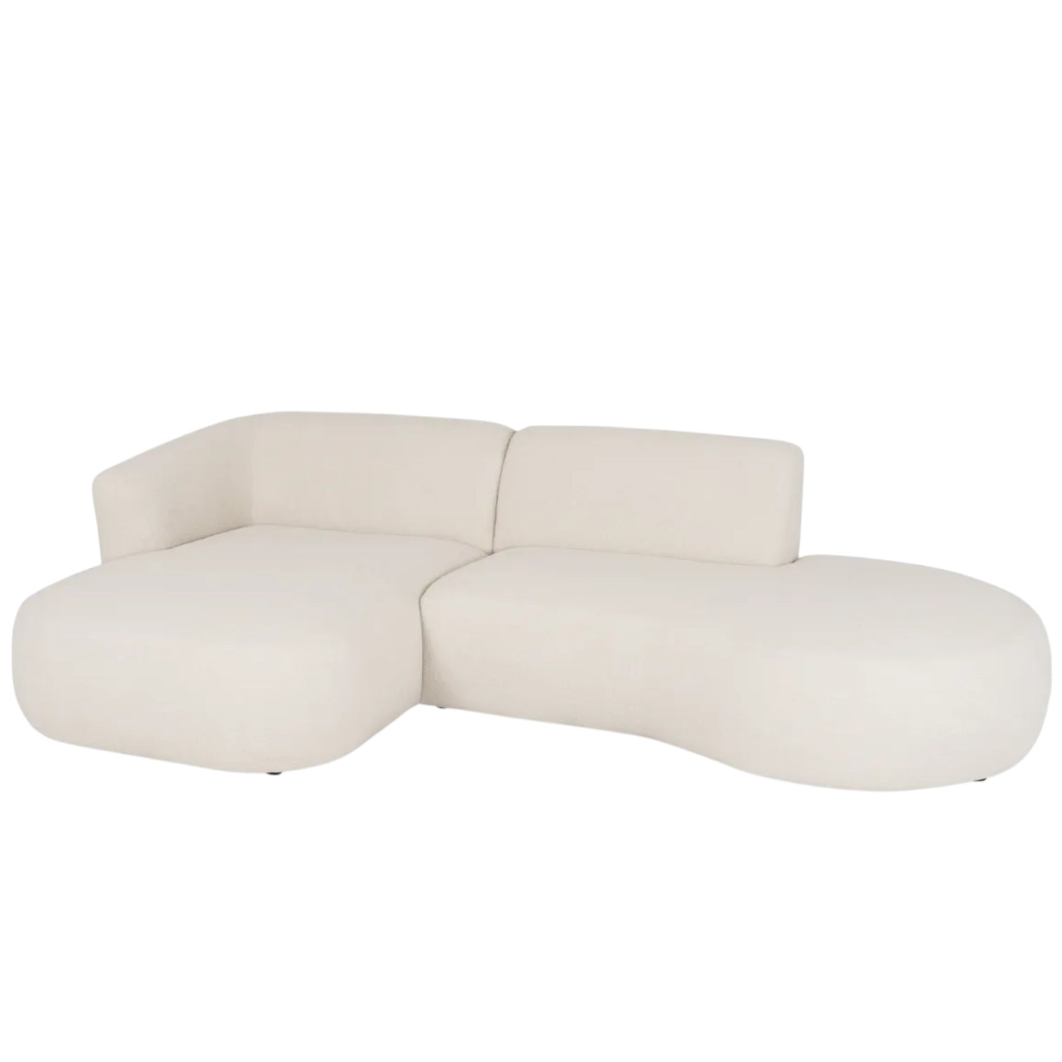 Home Atelier Desiree Scratch Resistant Sectional Curve Sofa