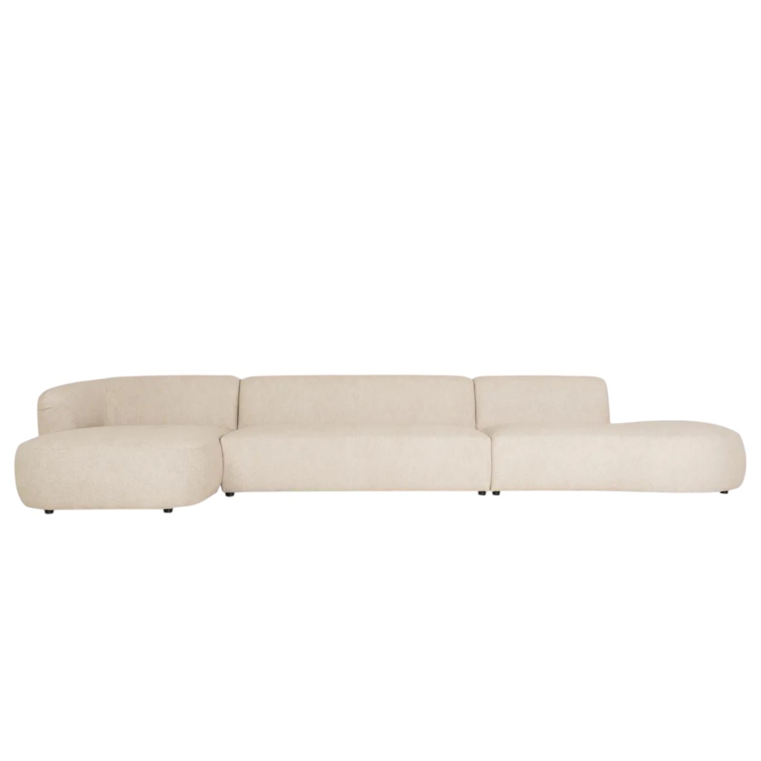 Home Atelier Desiree Scratch Resistant Sectional Curve Sofa