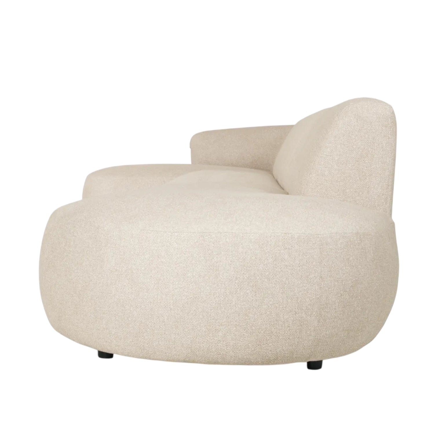 Home Atelier Desiree Scratch Resistant Sectional Curve Sofa