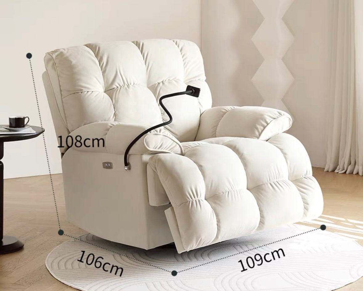 Home Atelier Dominic Swivel Recliner Sofa