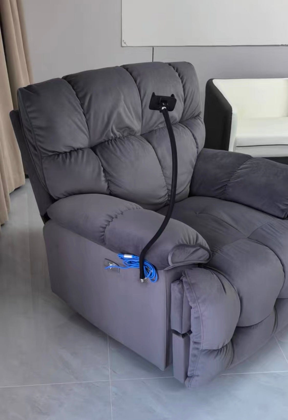 Home Atelier Dominic Swivel Recliner Sofa