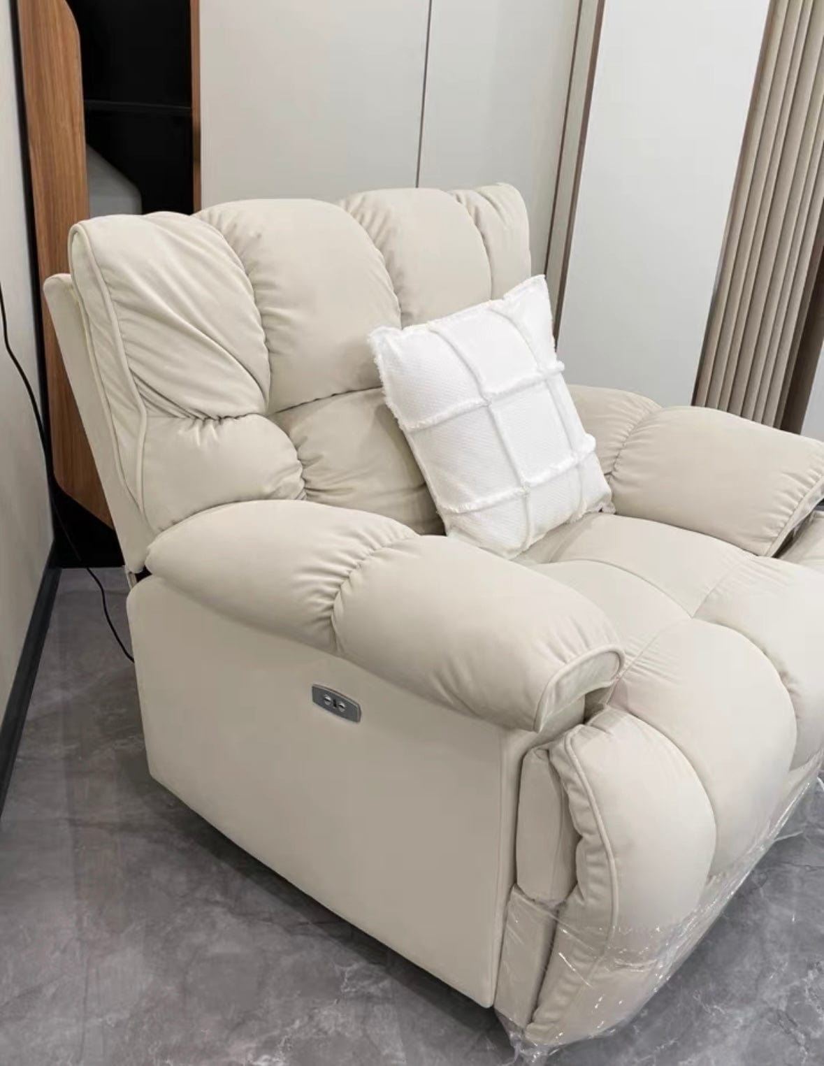 Home Atelier Dominic Swivel Recliner Sofa