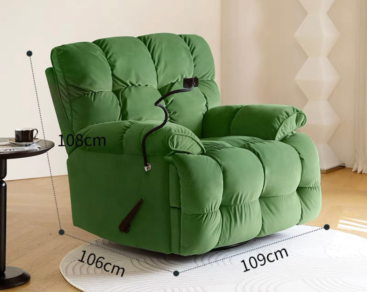 Home Atelier Dominic Swivel Recliner Sofa