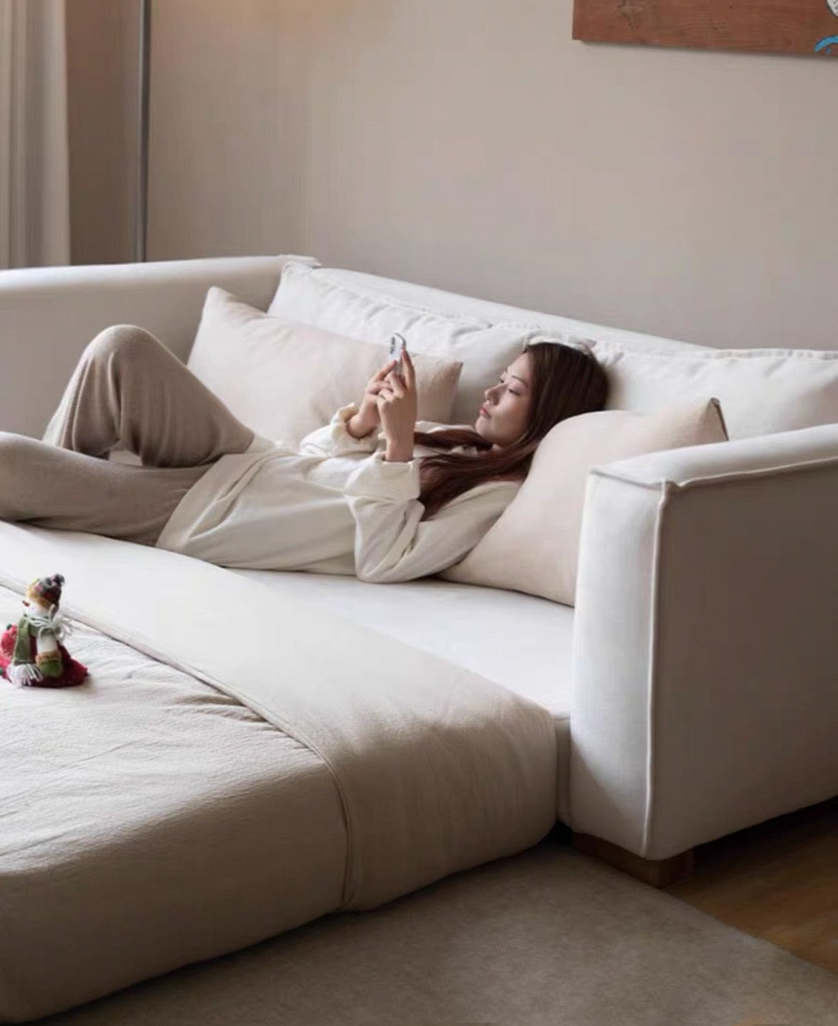 Home Atelier Donna Foldable Sofa Bed with Mattress