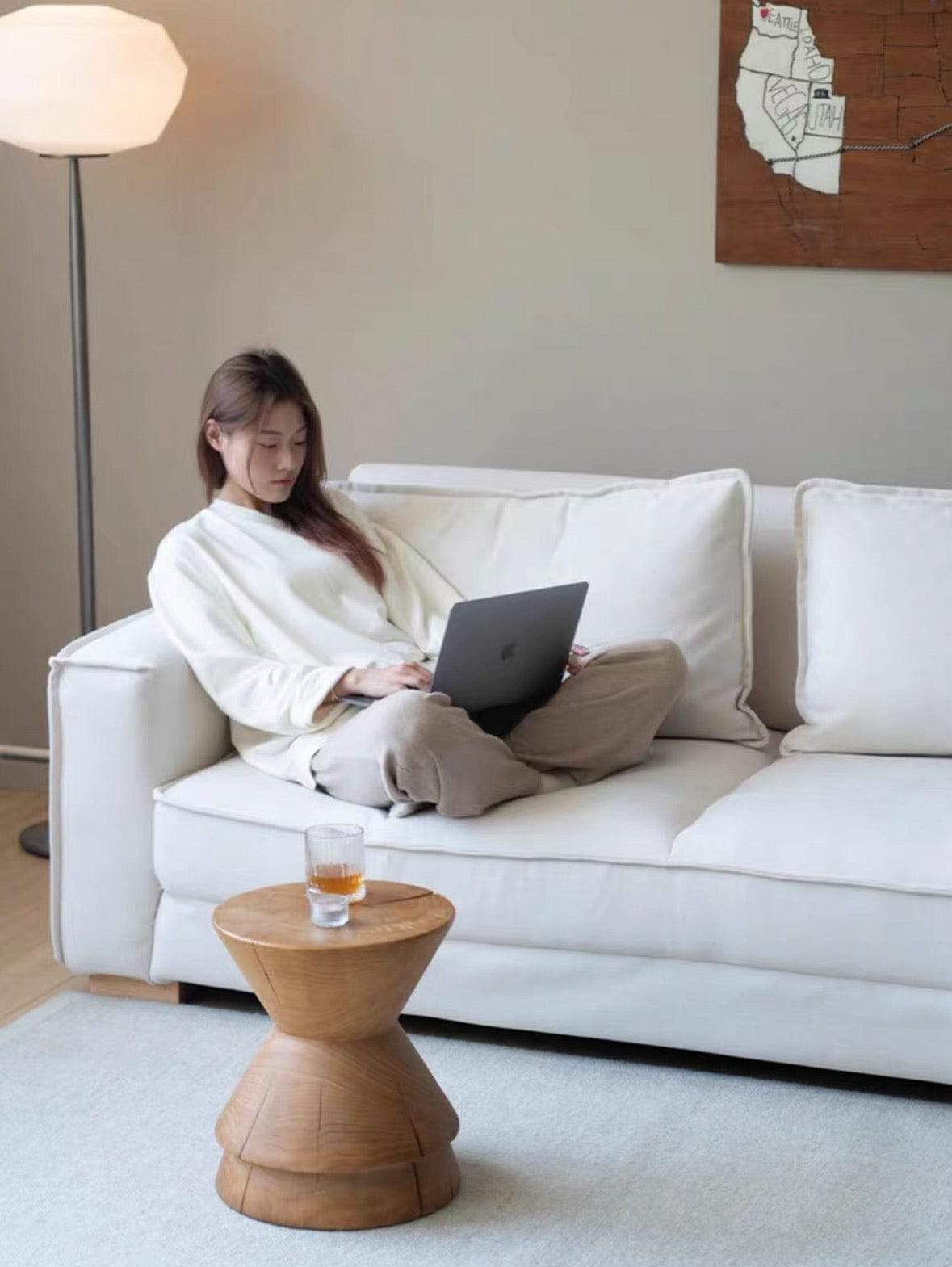 Home Atelier Donna Foldable Sofa Bed with Mattress