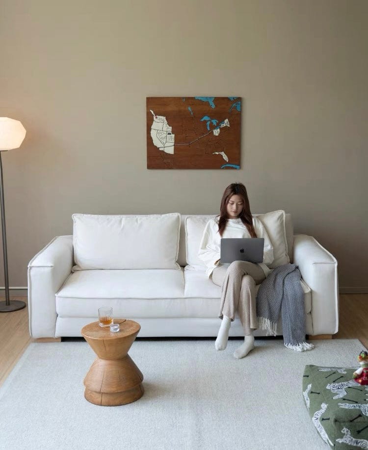 Home Atelier Donna Foldable Sofa Bed with Mattress