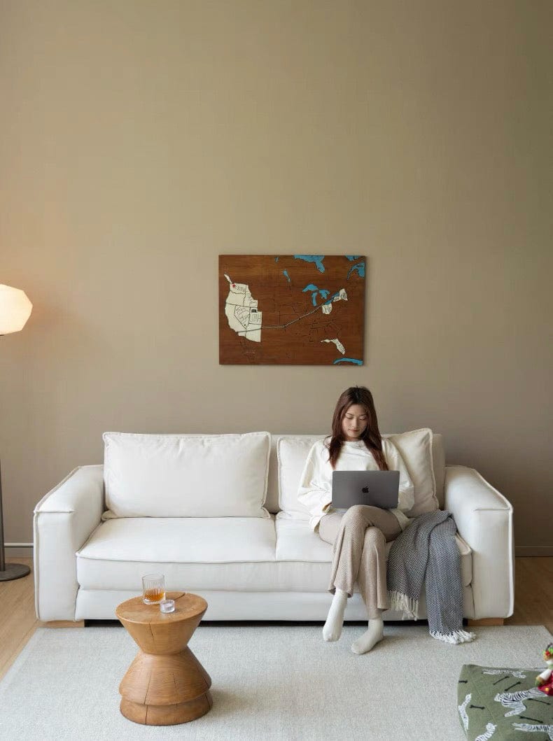 Home Atelier Donna Foldable Sofa Bed with Mattress