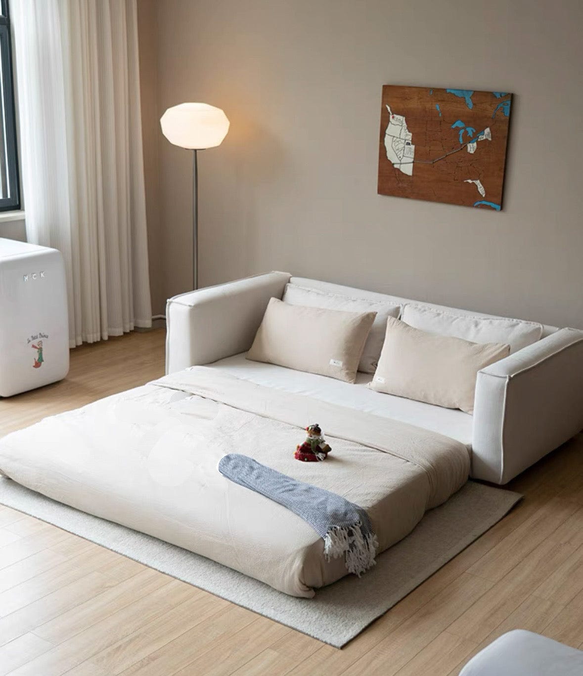 Home Atelier Donna Foldable Sofa Bed with Mattress