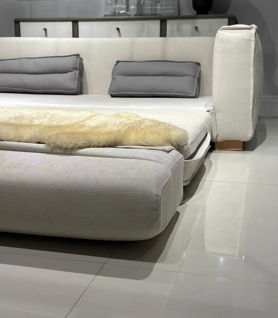Home Atelier Donna Foldable Sofa Bed with Mattress