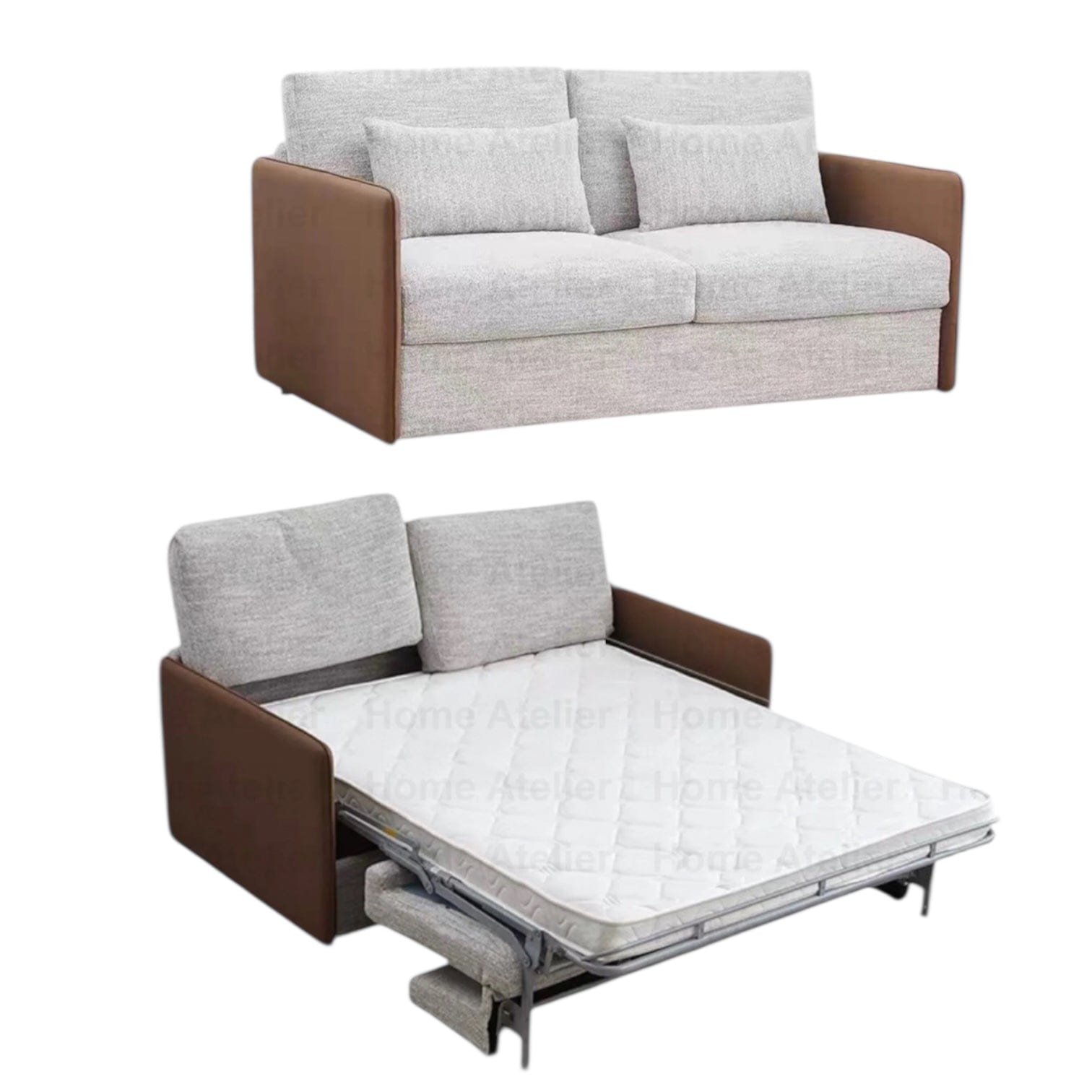 Home Atelier Dora Foldable Sofa Bed with Mattress