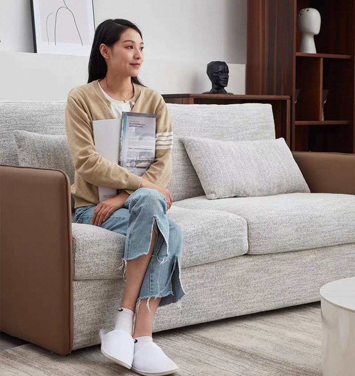 Home Atelier Dorothy Foldable Sofa Bed with Mattress