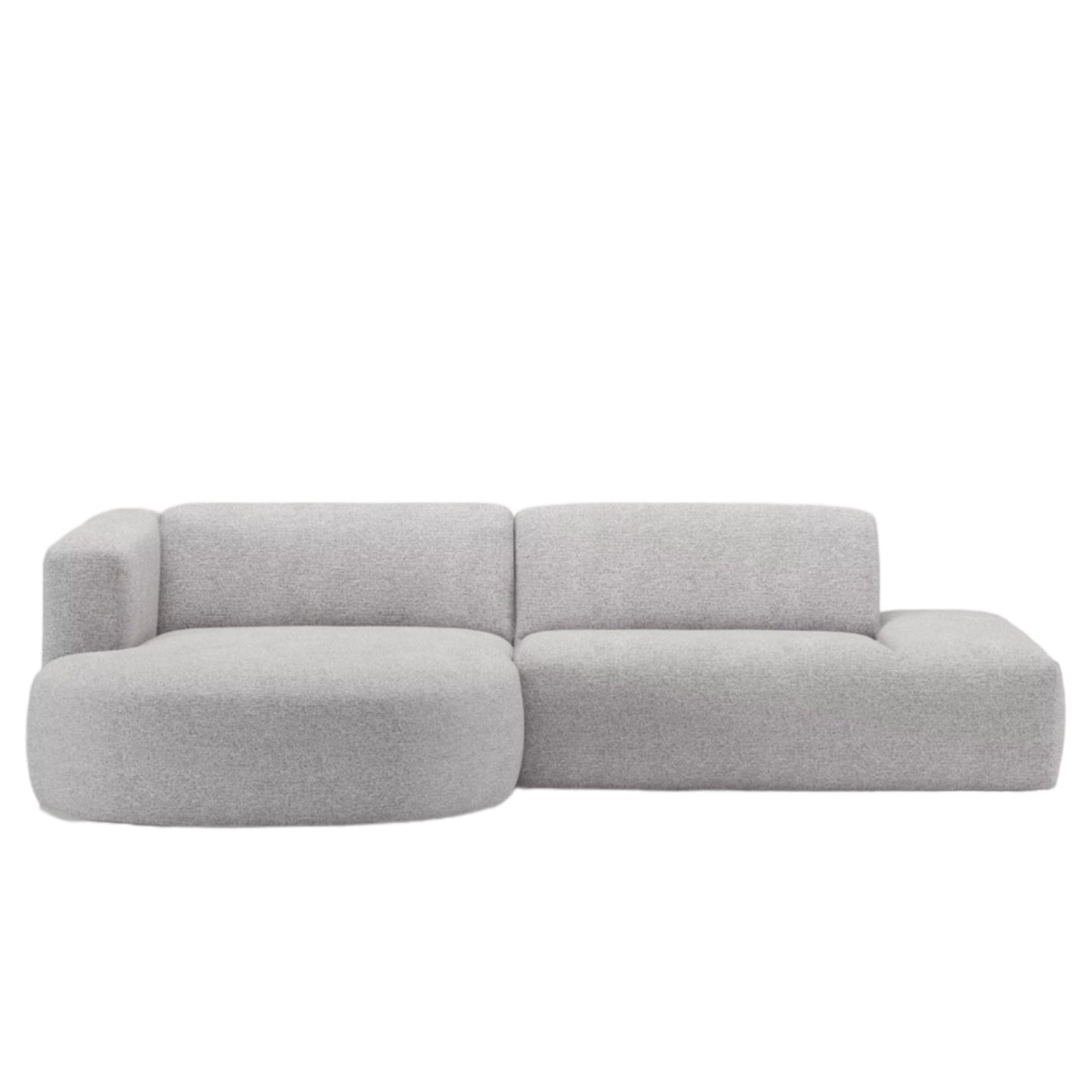Home Atelier Drew Designer Sectional Round Chaise Sofa